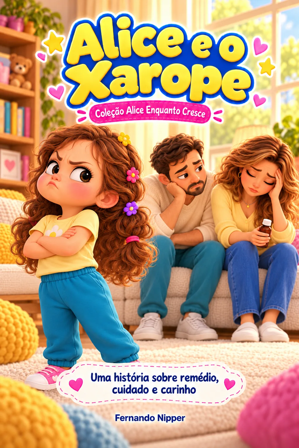 Capa de Alice e o Xarope